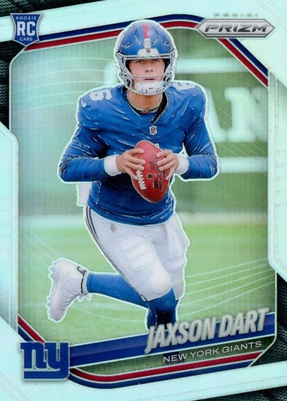 Jaxson Dart Prizm rookie card